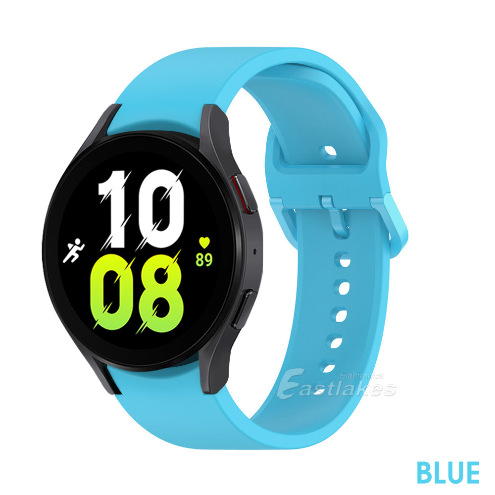 Silicone Watch Band For Samsung Galaxy Watch 4 / 4 Classic - Eastlakes Electronics